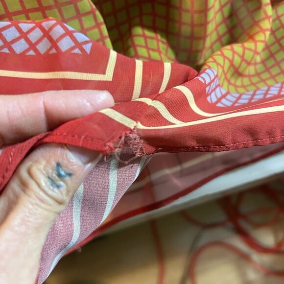 Anthropologie Dream Daily Colorful Patchwork A-Line Skirt Large - Picture 6 of 16